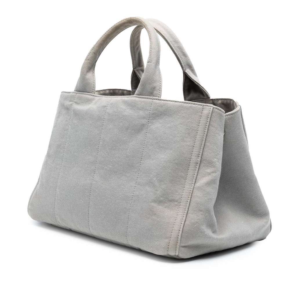 Prada Canvas Canapa Bijoux Satchel - 2