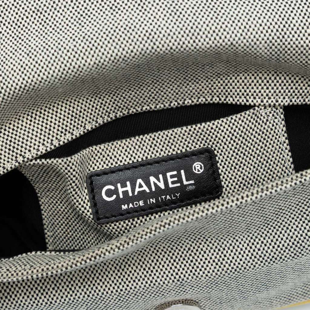 Chanel Canvas CC Camellia No. 5 Shoulder Bag - 4
