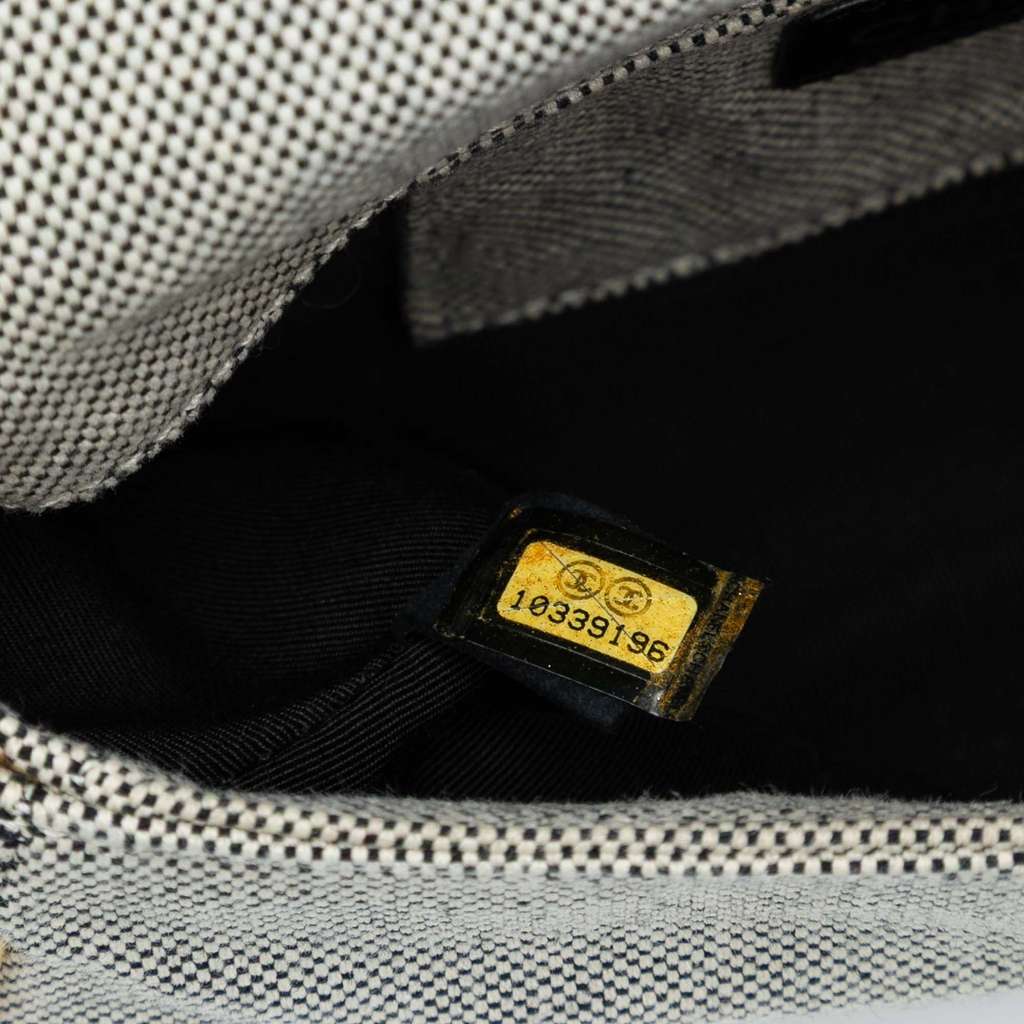 Chanel Canvas CC Camellia No. 5 Shoulder Bag - 5