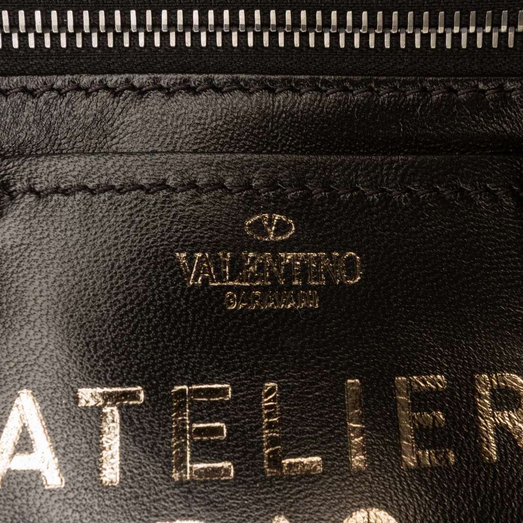 Valentino Small Nappa Atelier 04 Rouches Edition Hobo - 5