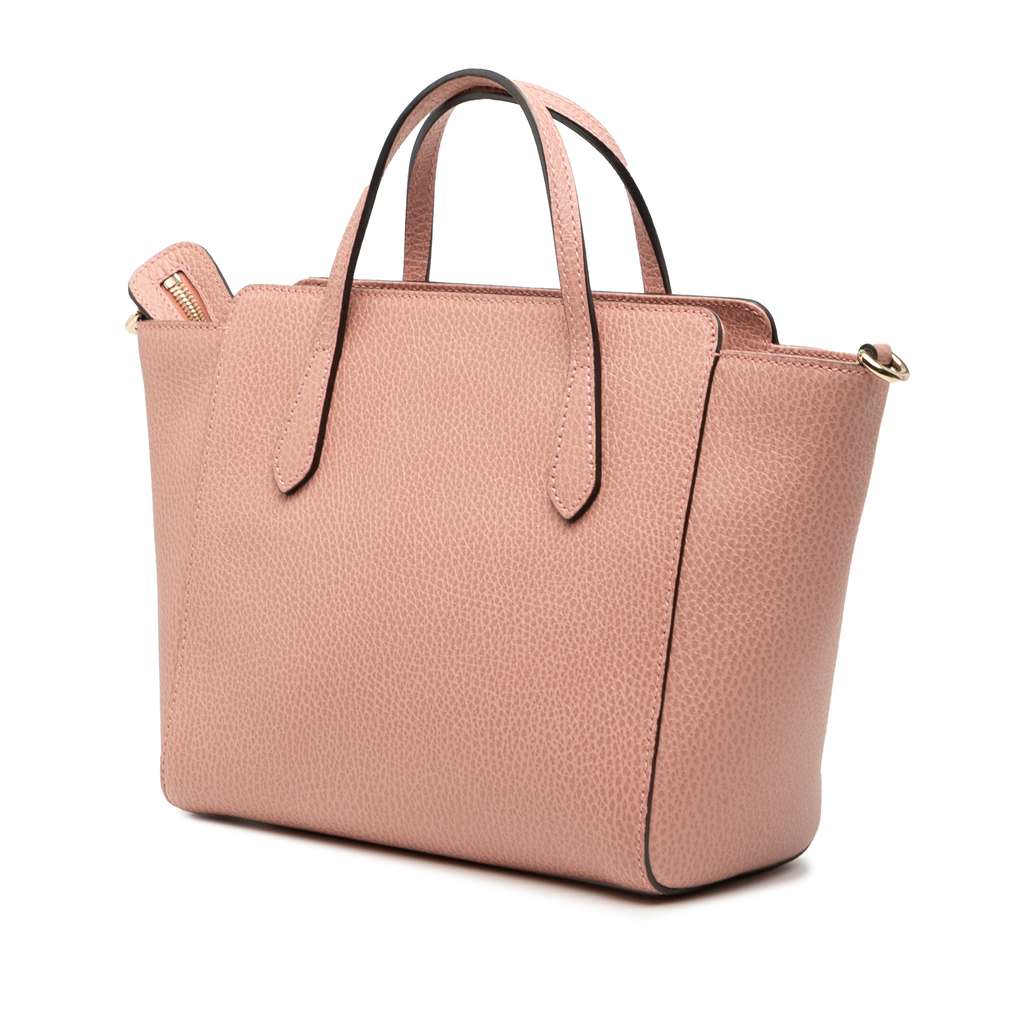 Gucci Mini Leather Swing Satchel - 2