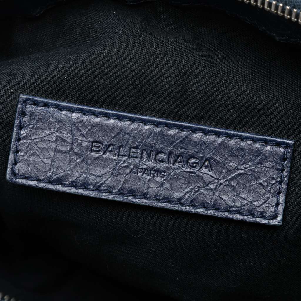 Balenciaga Lambskin Motocross Classic Clip M Clutch - 5