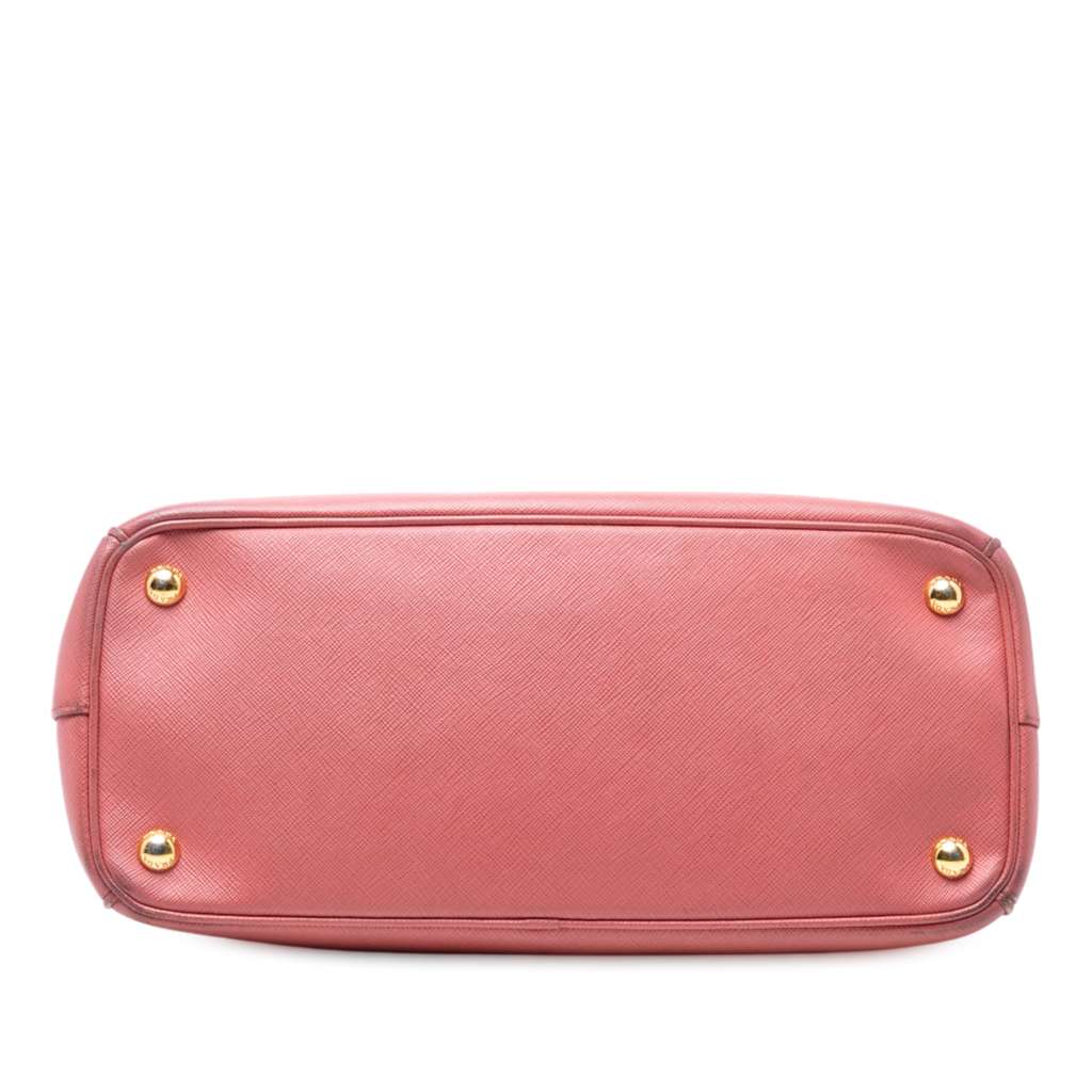 Prada Small Saffiano Lux Galleria Double Zip Satchel - 3