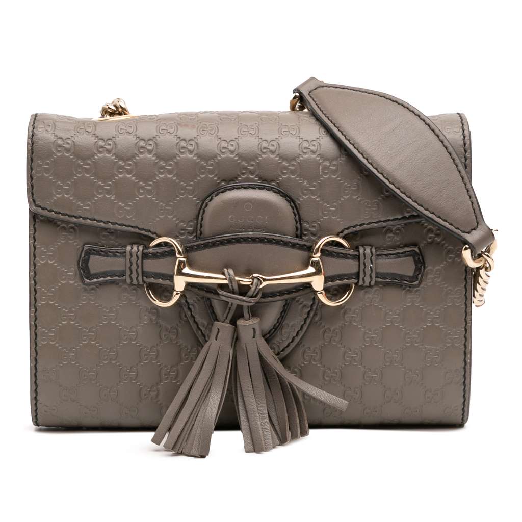 Gucci Mini Microguccissima Emily Crossbody