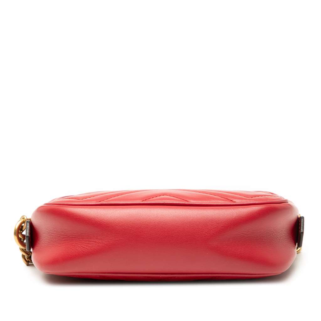 Gucci Mini GG Marmont Matelasse Leather Crossbody - 3