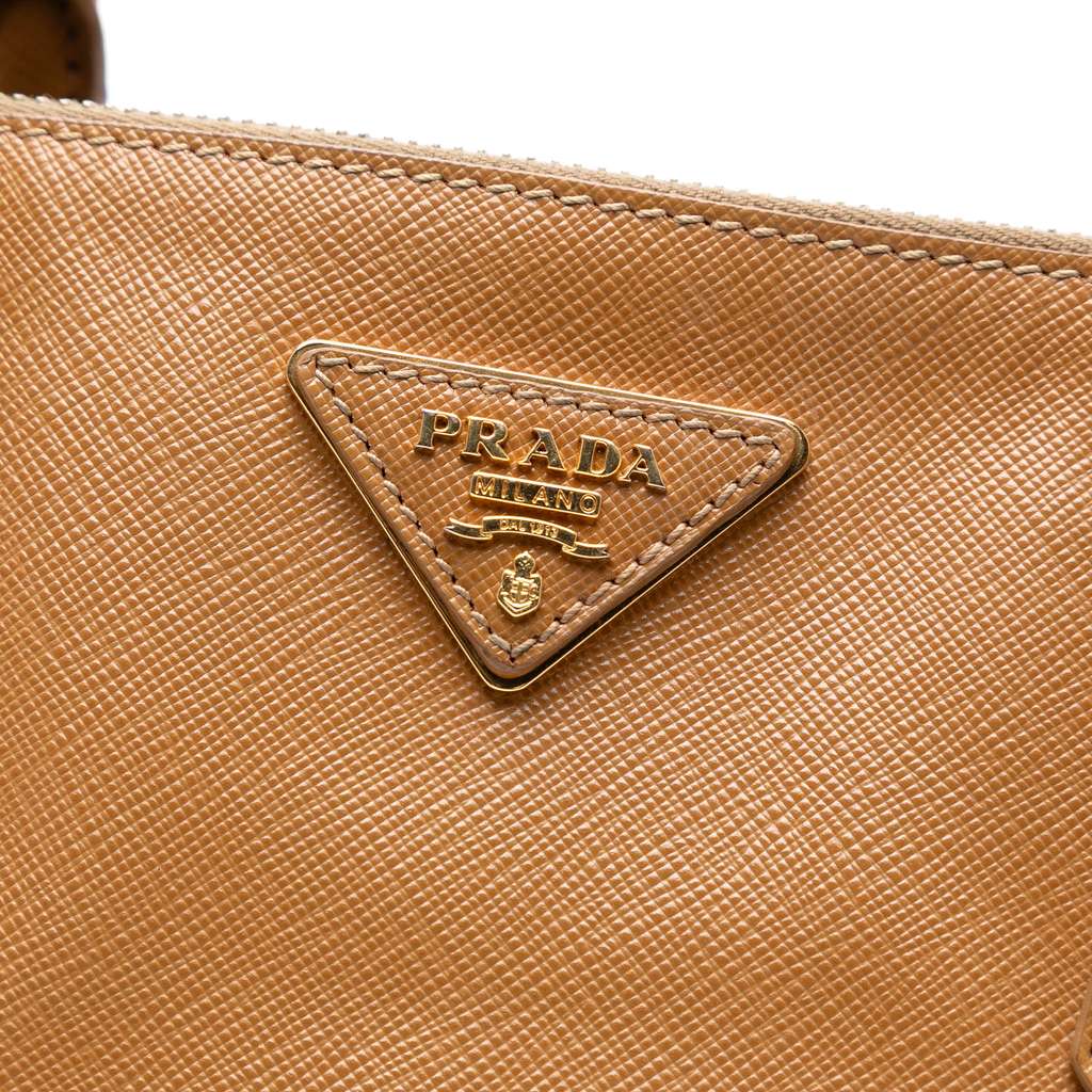 Prada Extra Large Saffiano Lux Galleria Double Zip Tote - 5