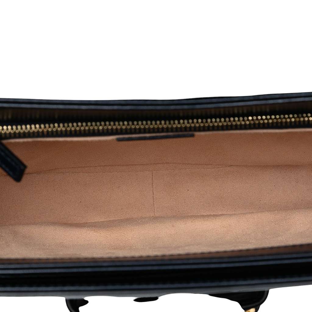 Gucci Medium Leather Web 1955 Horsebit Shoulder Bag - 4