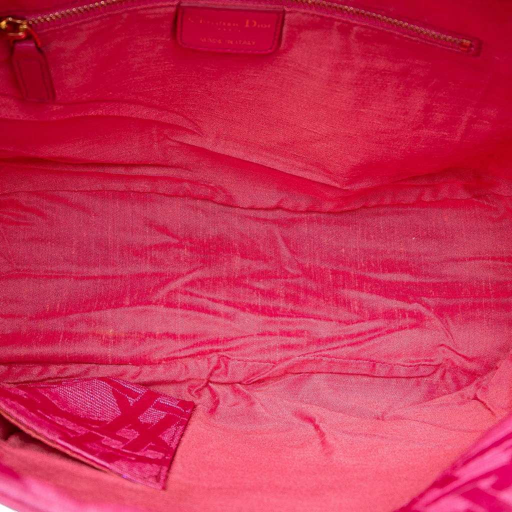 Dior Canvas Cannage Hobo Bag - 4