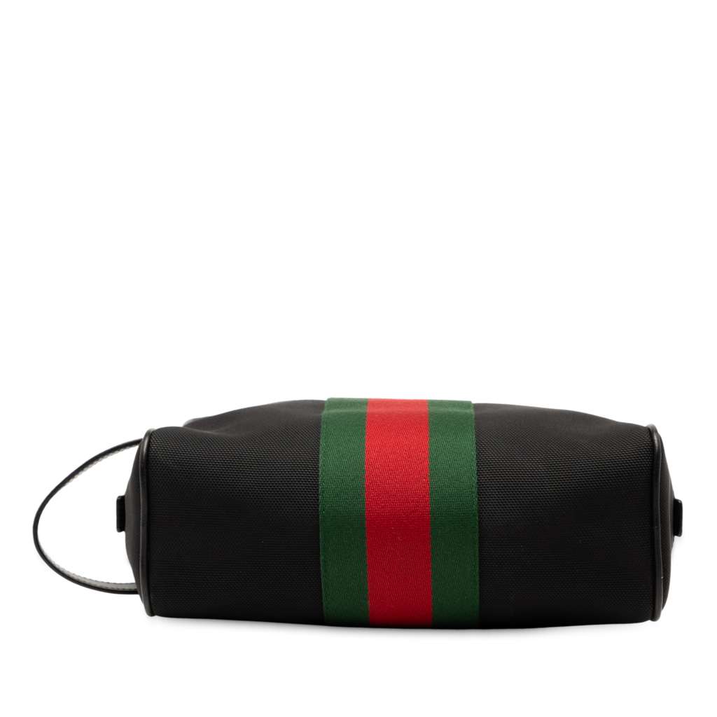 Gucci Techno Web Canvas Clutch - 3