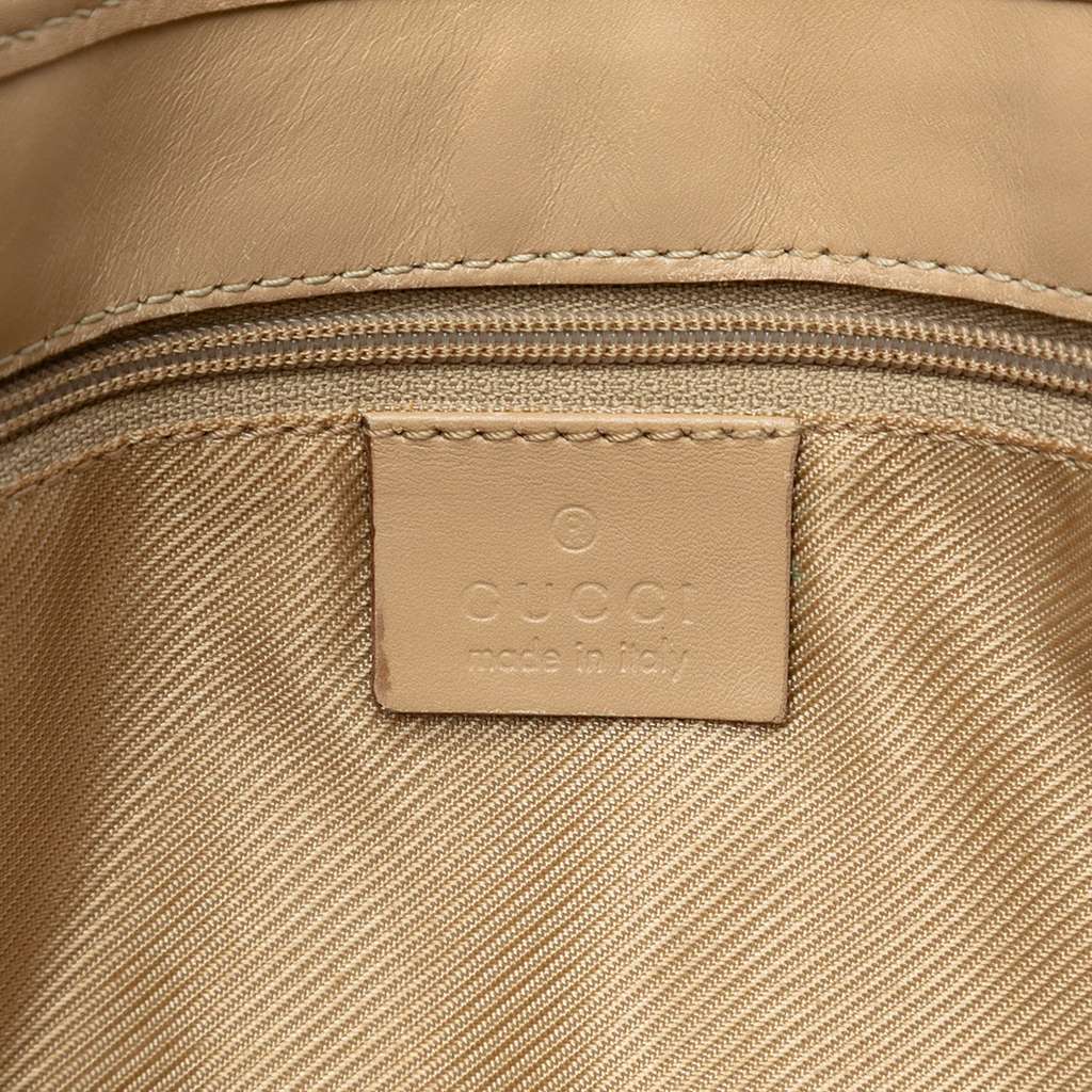 Gucci G Square Suede Jackie Hobo - 5