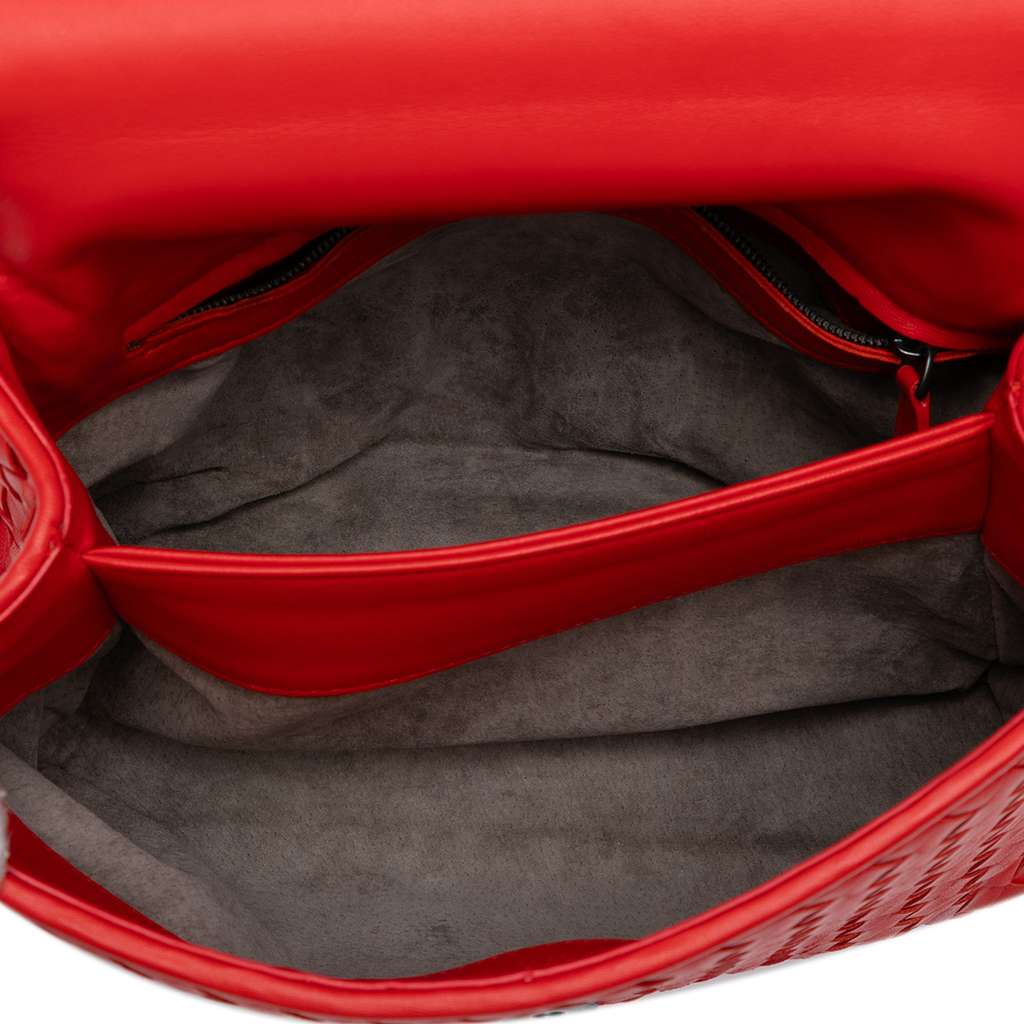 Bottega Veneta Small Nappa Intrecciato Olimpia Shoulder Bag - 4