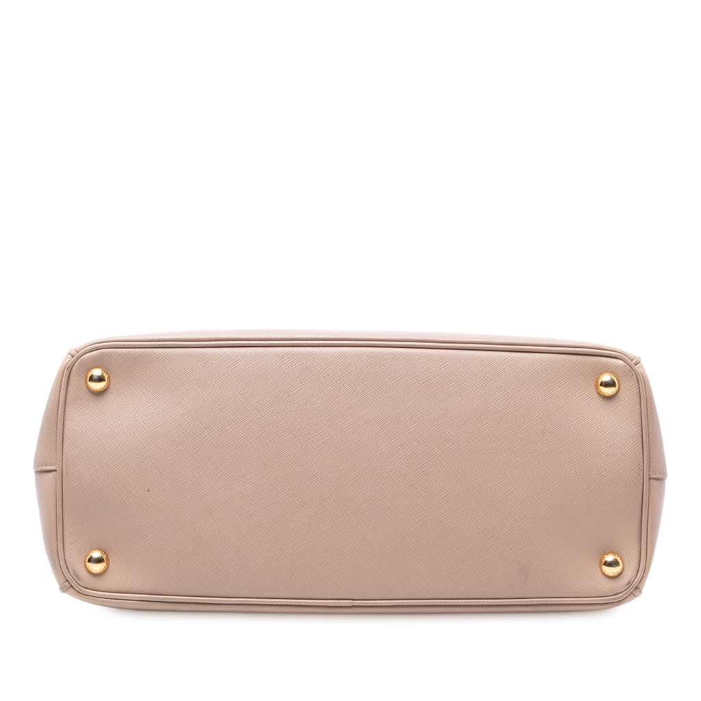 Prada Medium Saffiano Lux Galleria Double Zip Satchel - 3