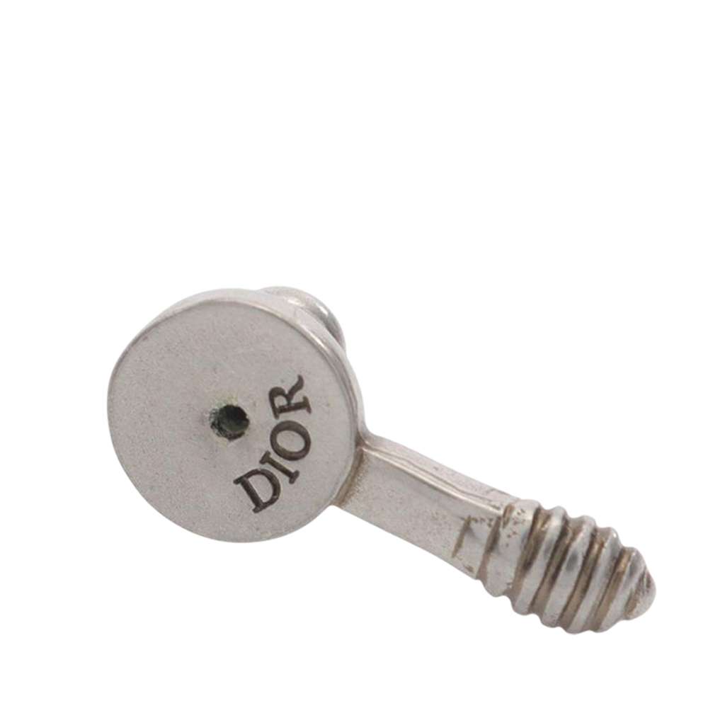 Dior Stainless Steel Crystal J'adior Bee Push Back Earrings - 5