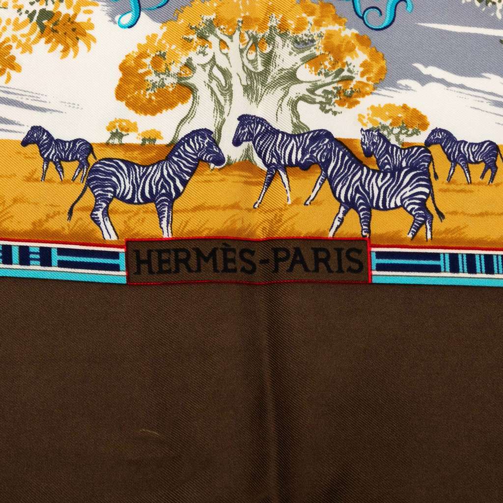 Hermès Tropiques de Paradis Silk Scarf - 3
