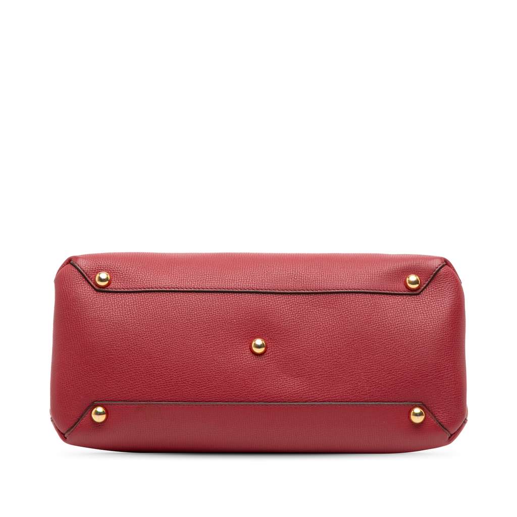 Burberry Medium Leather and House Check Banner Satchel - 3