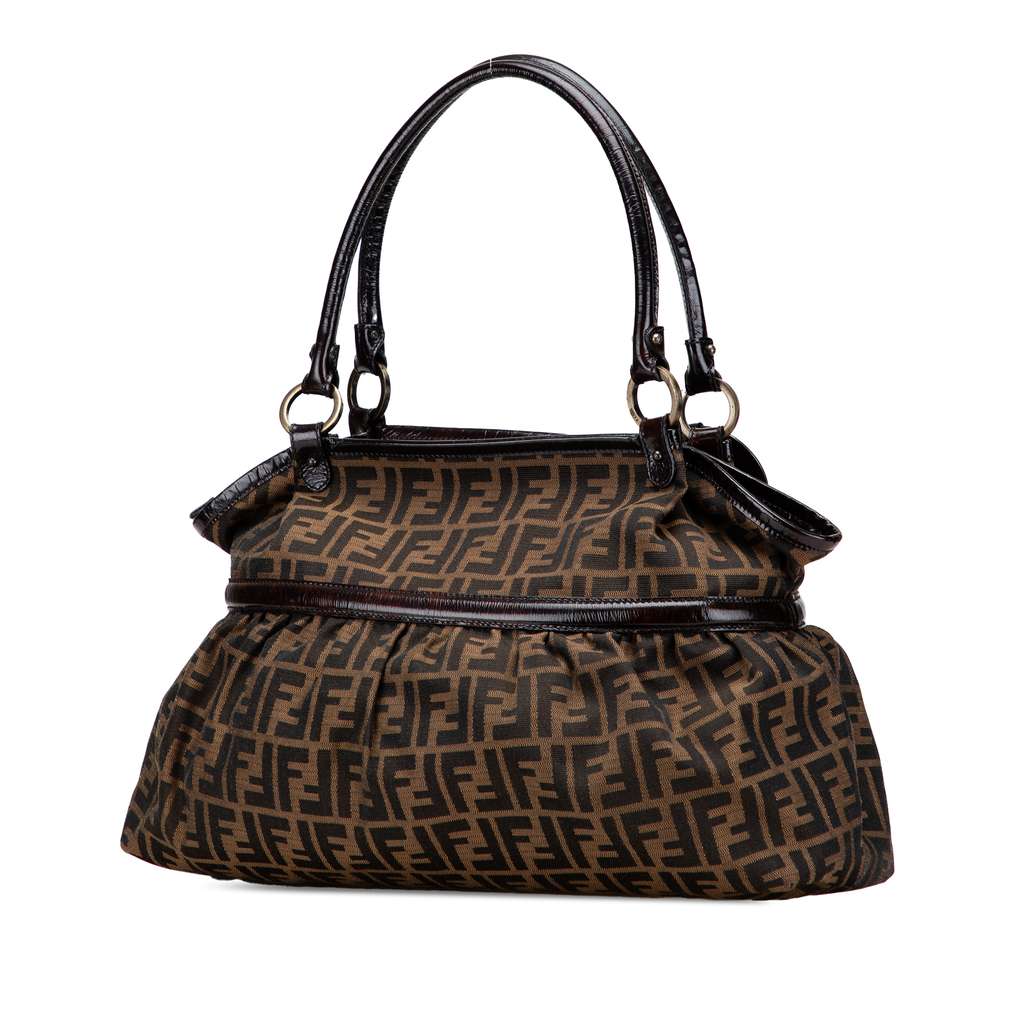 Fendi Large Zucca Canvas Chef Shoulder Bag - 2