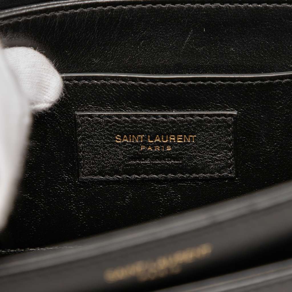 Saint Laurent Medium Calfskin Solferino Satchel In Box - 5