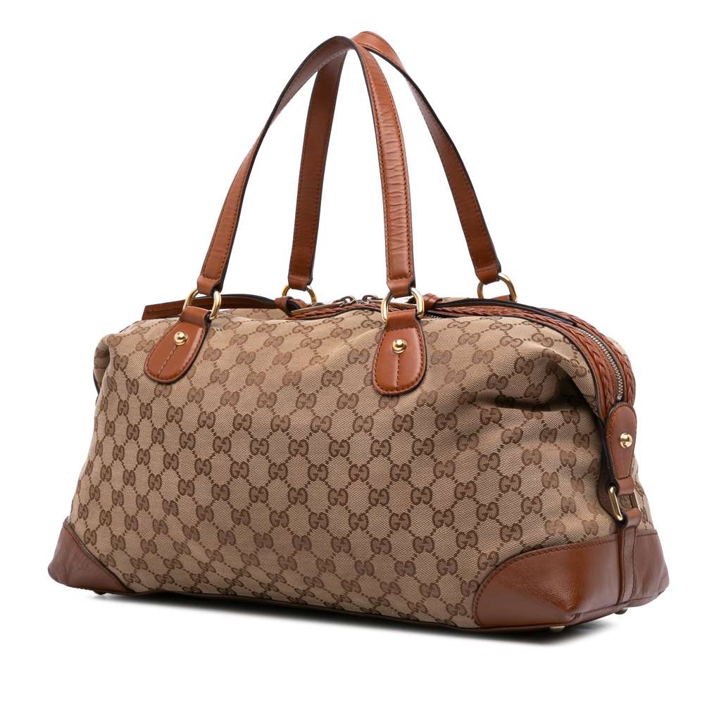 Gucci GG Canvas Brick Lane Satchel - 2