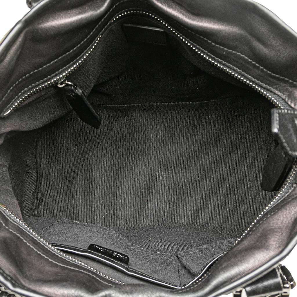 Burberry Mega Check Canvas Lowry Satchel - 4