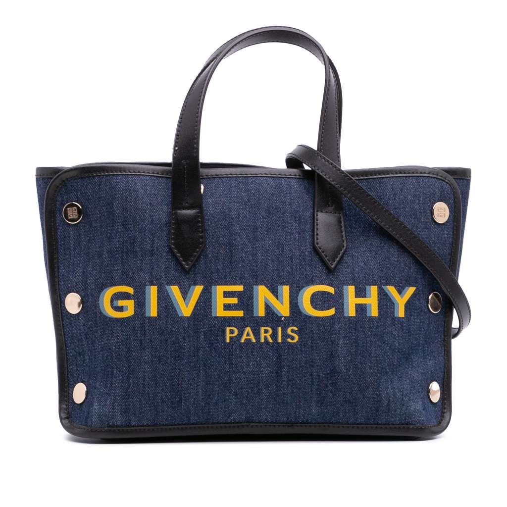 Givenchy Mini Denim Bond Shopper Tote