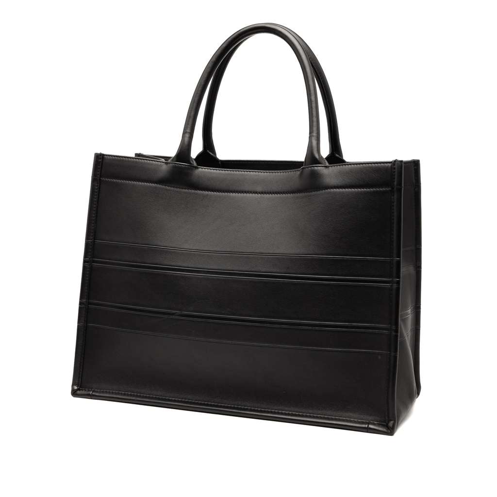 Dior Medium Embossed Leather Book Tote - 2