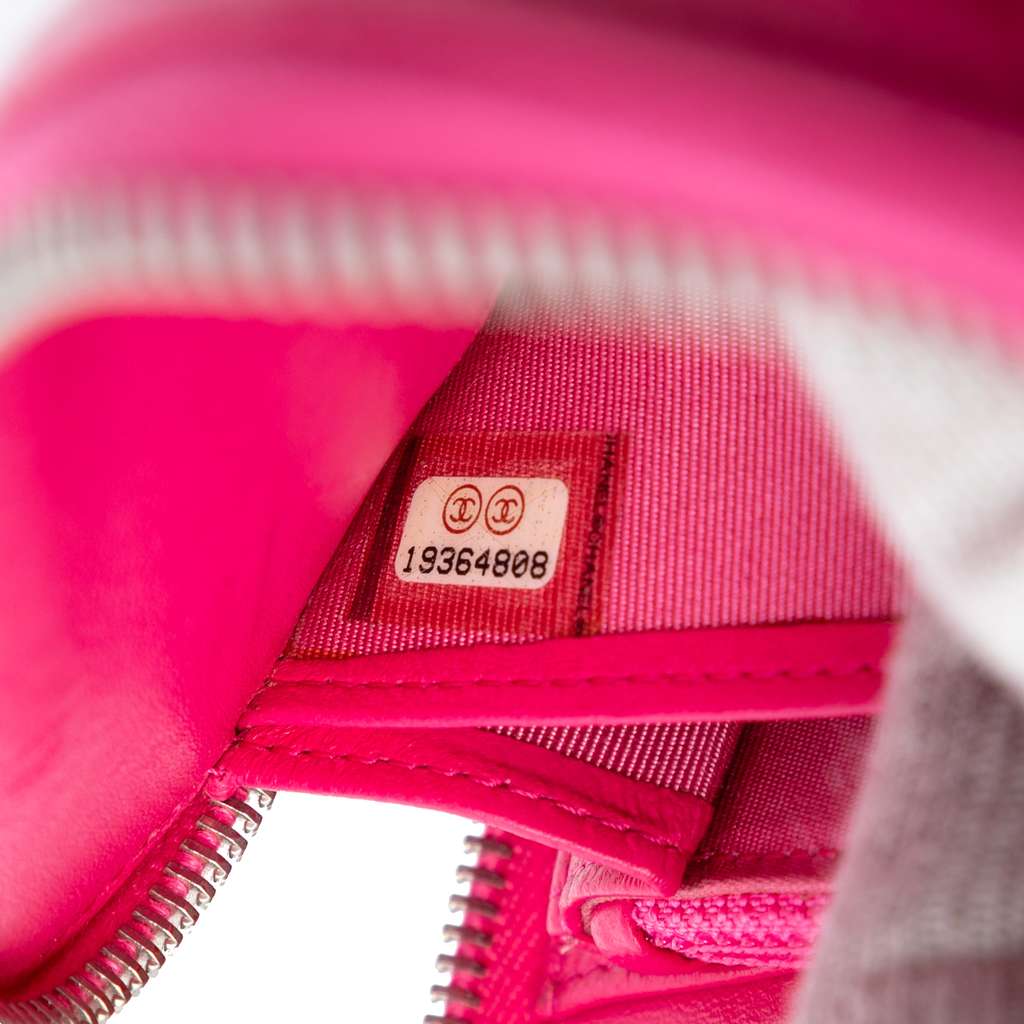 Chanel Large Quilted Lambskin Zip Around Organizer Clutch - 5