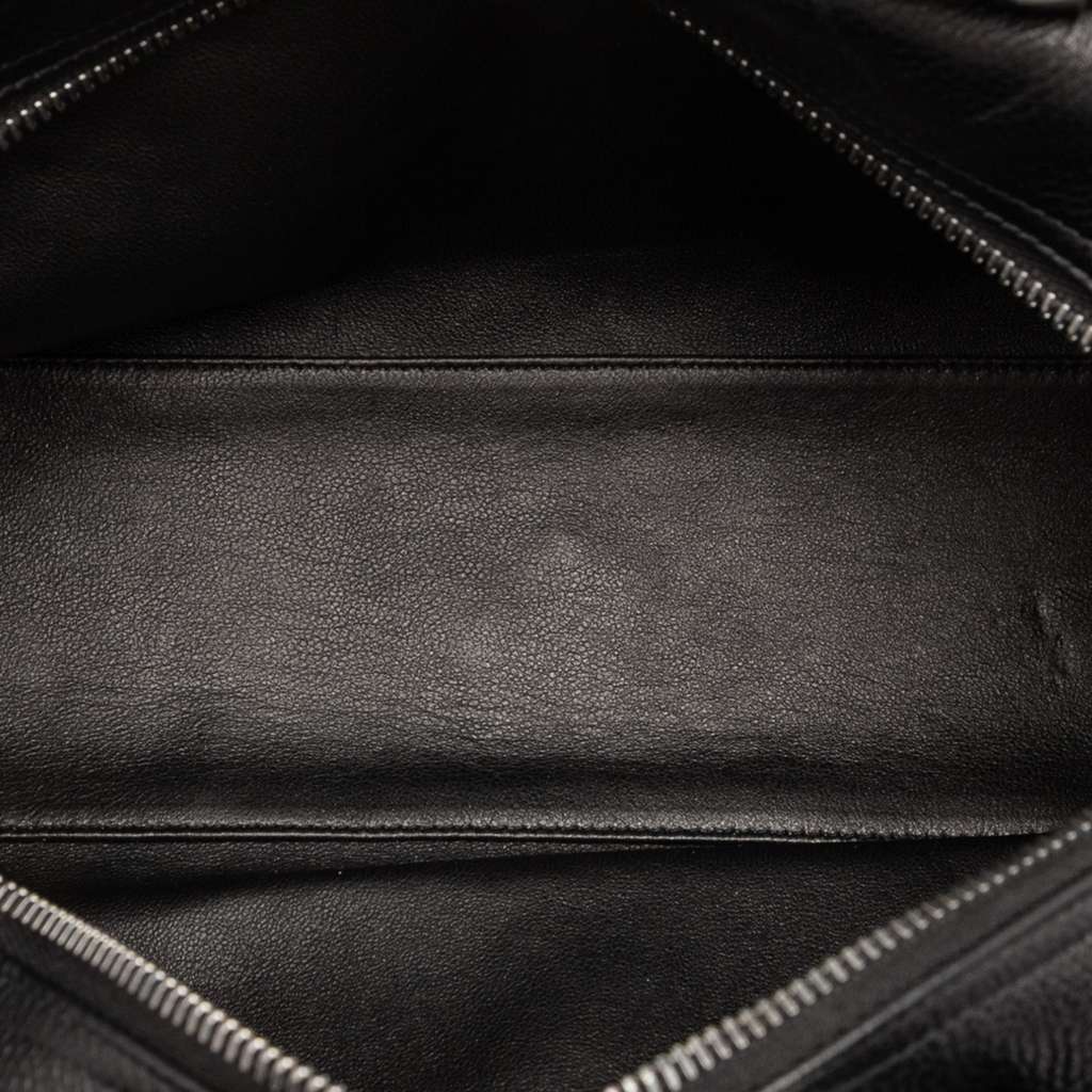 Chanel Quilted Calfskin Logo Bowler Bag - 4