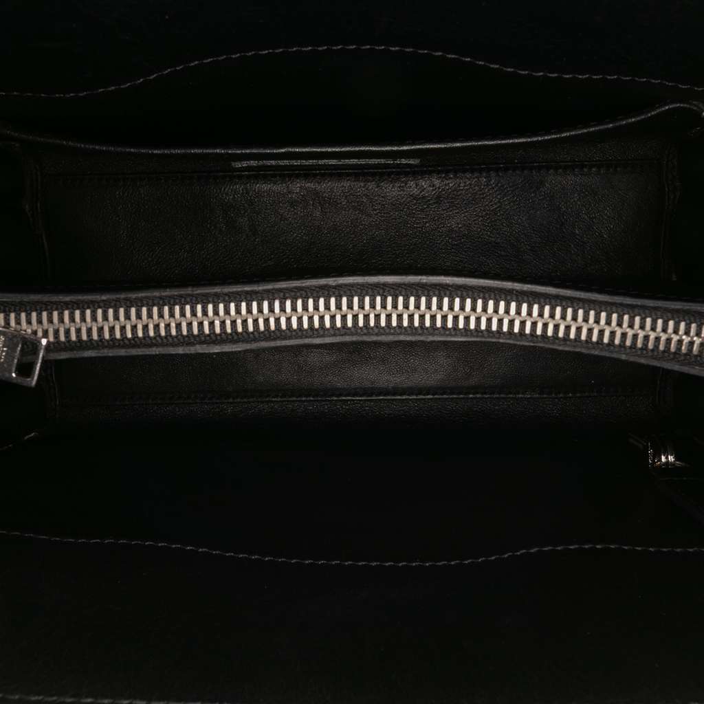 Saint Laurent Baby Leather Patch Embellished Sac De Jour Satchel - 4