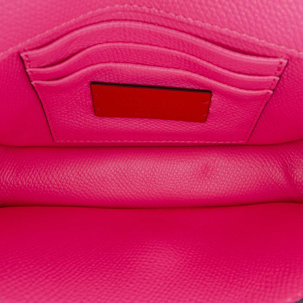 Valentino Leather VLogo Convertible Bag - 4