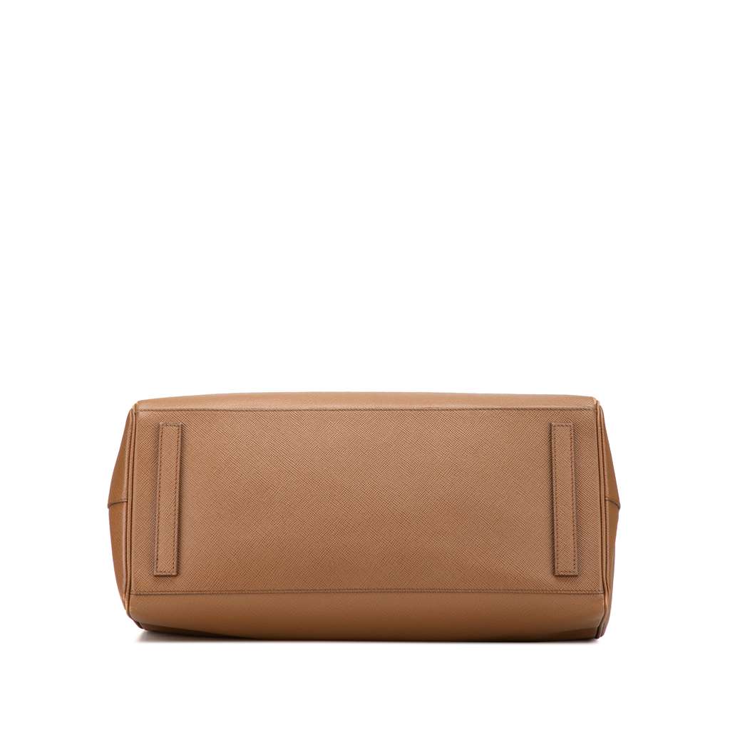 Prada Saffiano Lux Double Handle Shopping Tote - 3