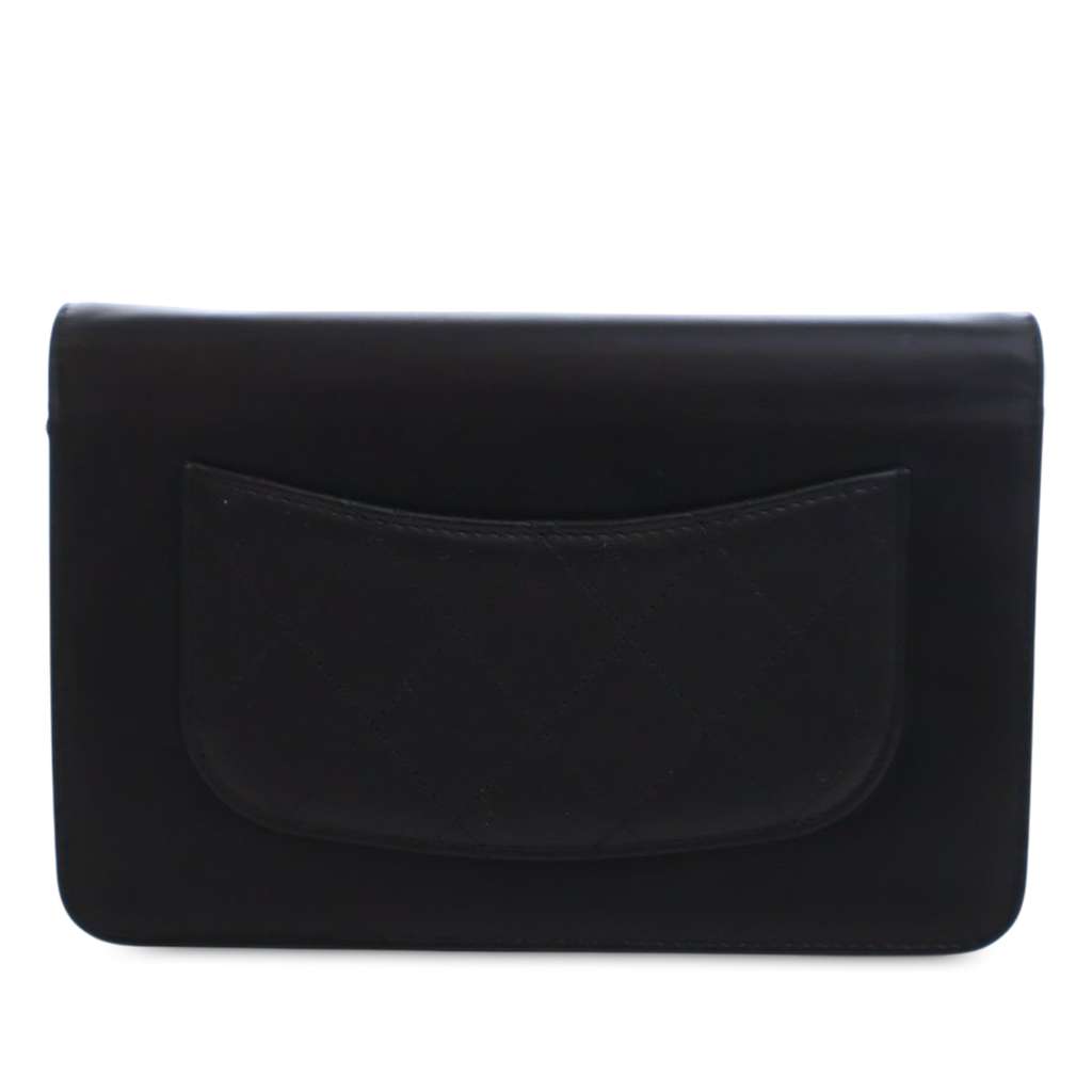 Chanel Calfskin Chain 20s Signe Wallet on Chain - 3