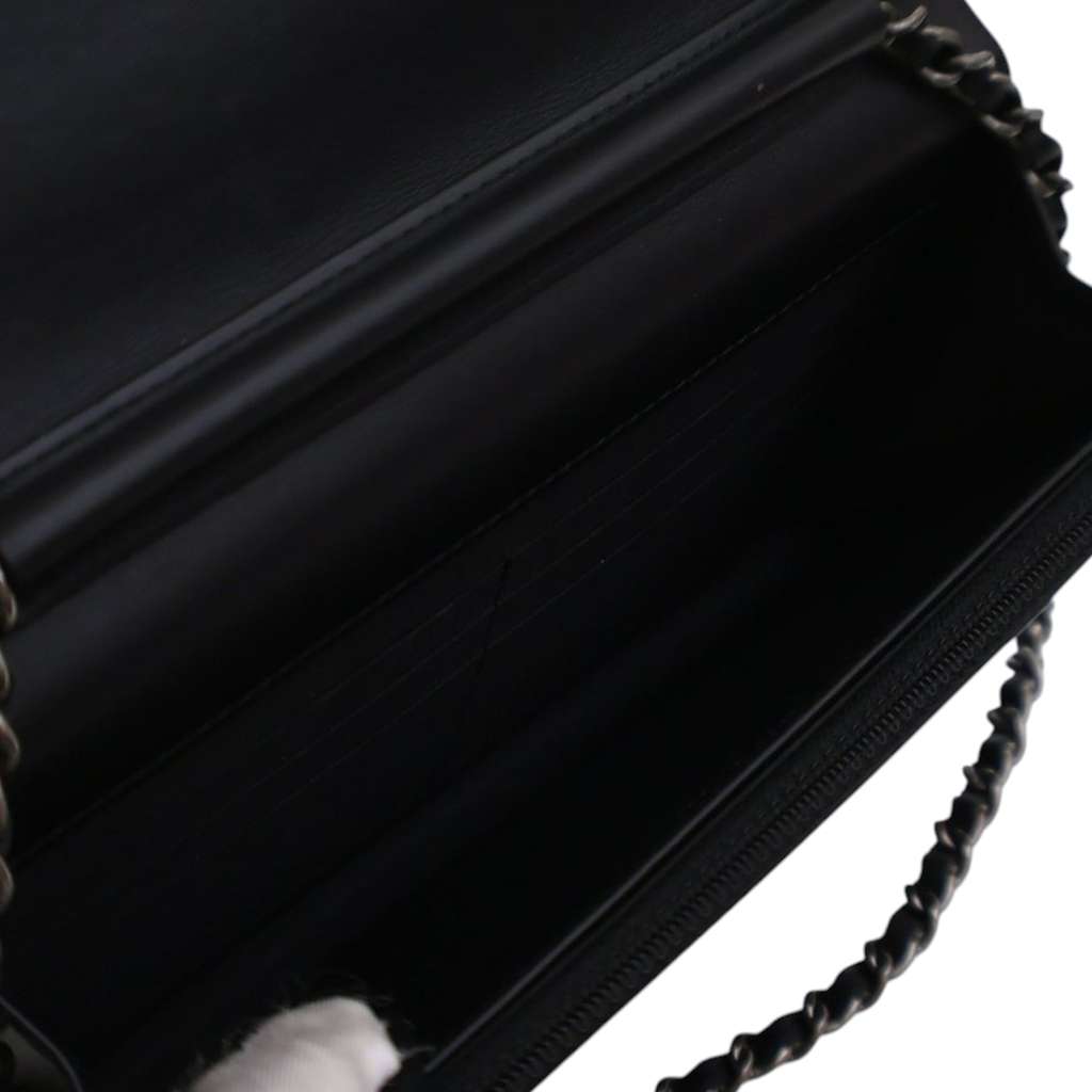 Chanel Calfskin Chain 20s Signe Wallet on Chain - 5