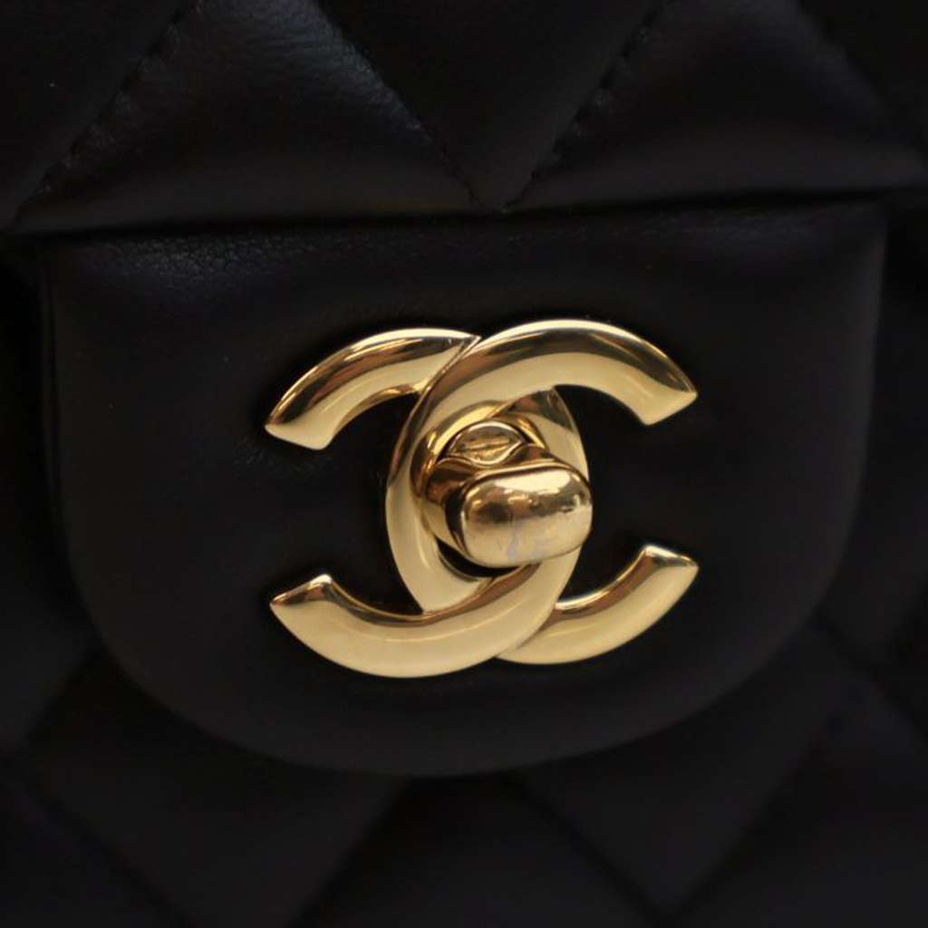 Chanel Medium Classic Lambskin Double Flap - 4