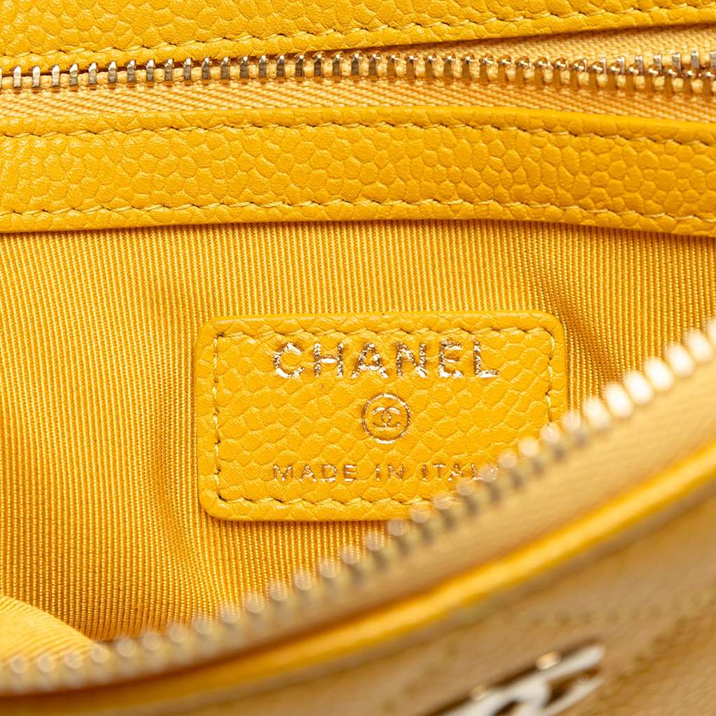 Chanel Medium Quilted Caviar O Case Clutch - 5