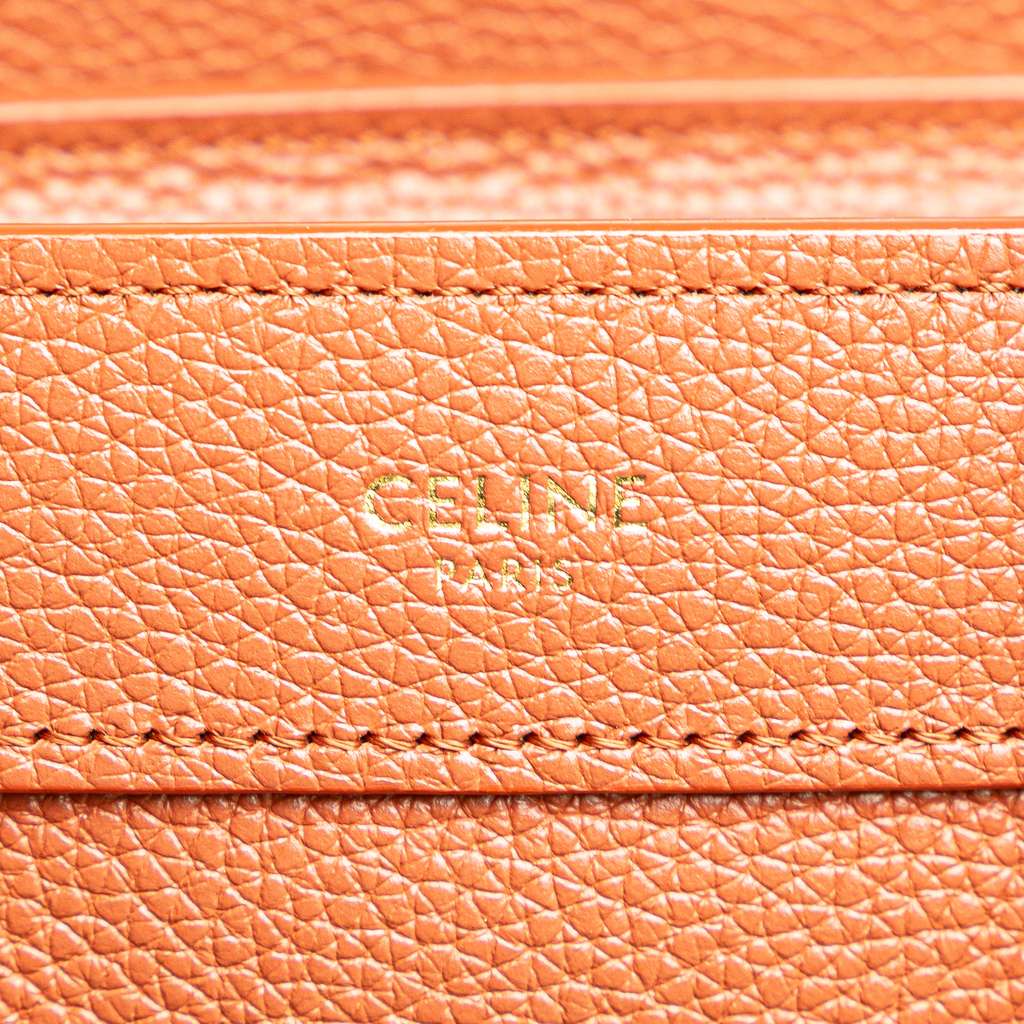 Celine Nano Leather Luggage Tote - 5