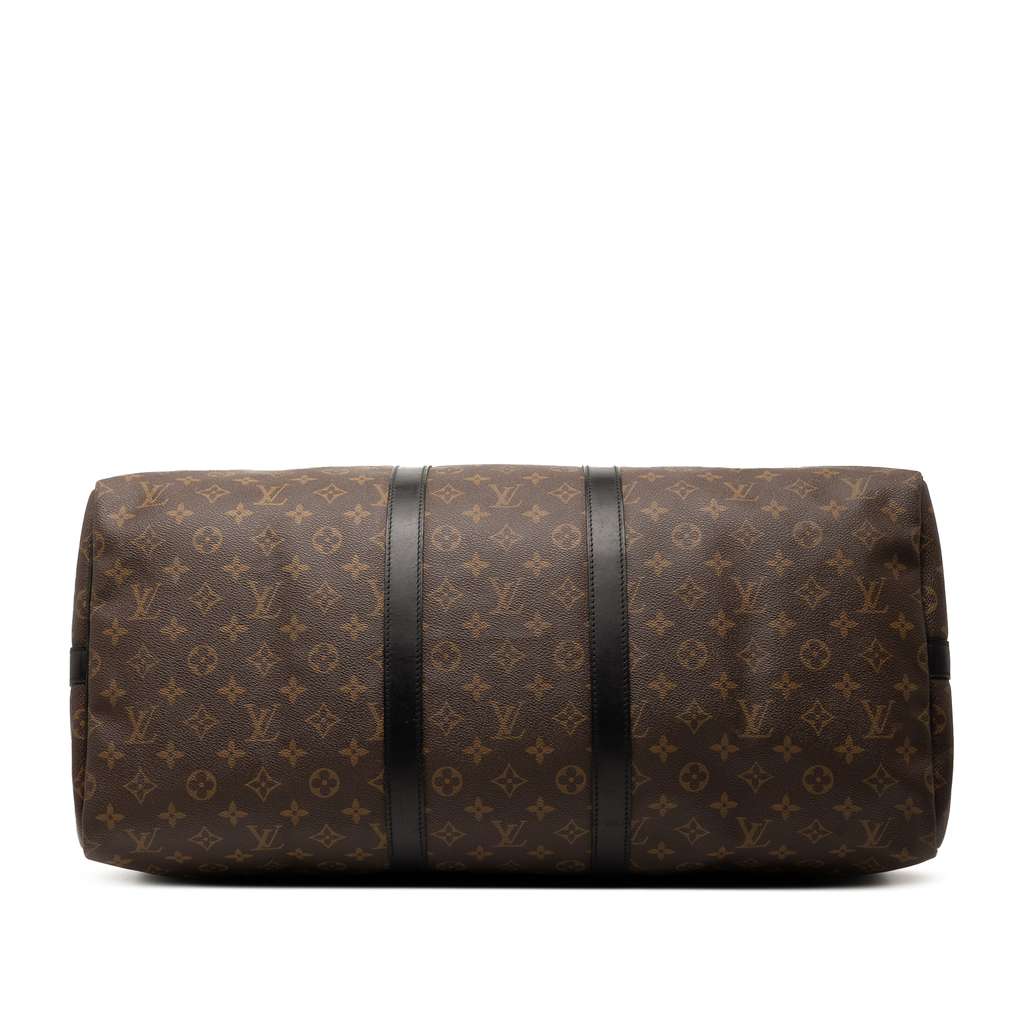 Louis Vuitton Monogram Macassar Keepall Bandouliere 55 - 3
