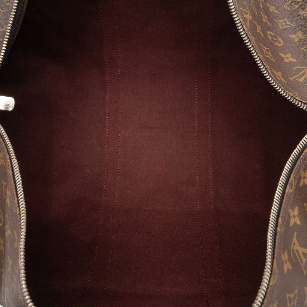 Louis Vuitton Monogram Macassar Keepall Bandouliere 55 - 4