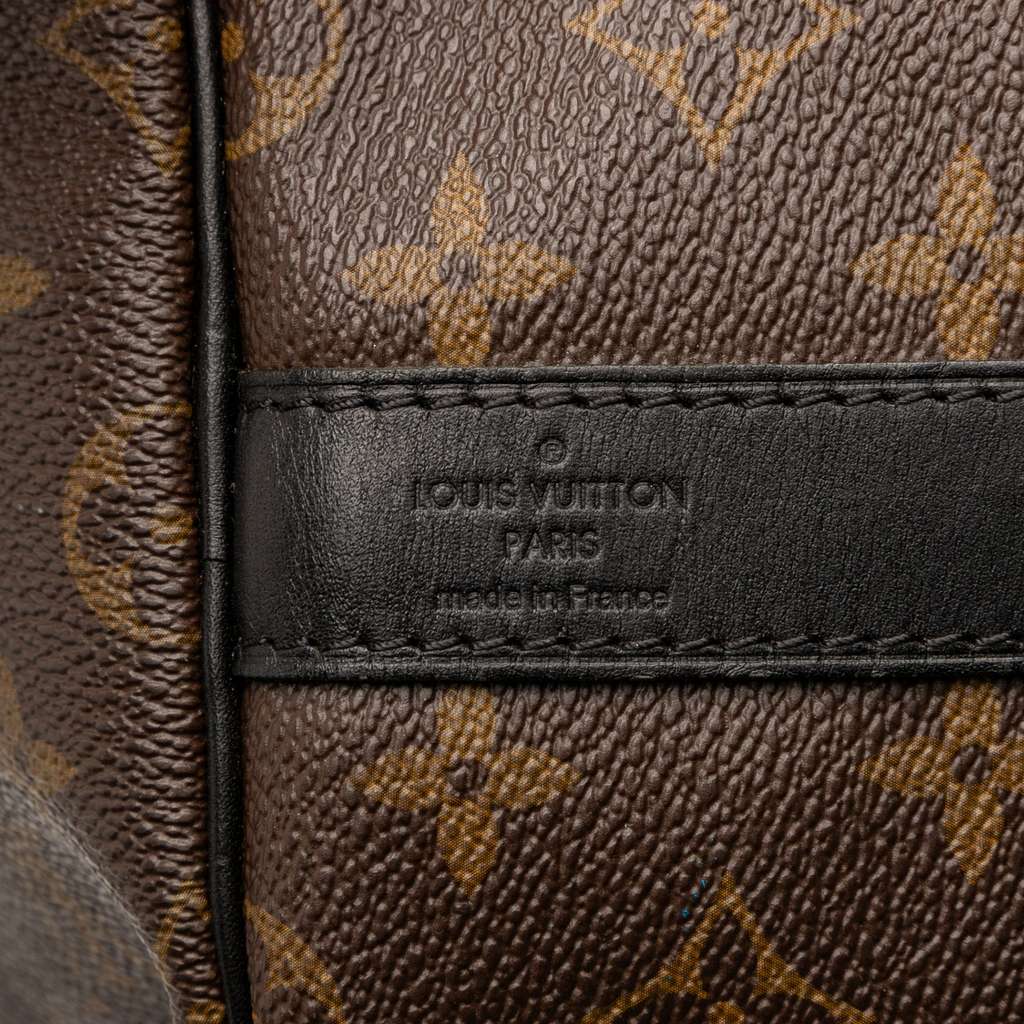 Louis Vuitton Monogram Macassar Keepall Bandouliere 55 - 5