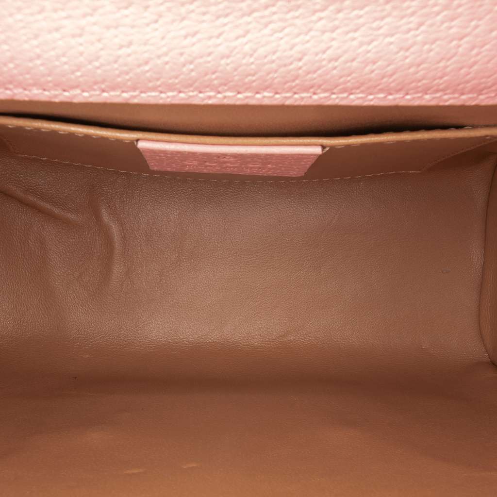 Gucci Small Leather Berry Print Padlock Crossbody - 4