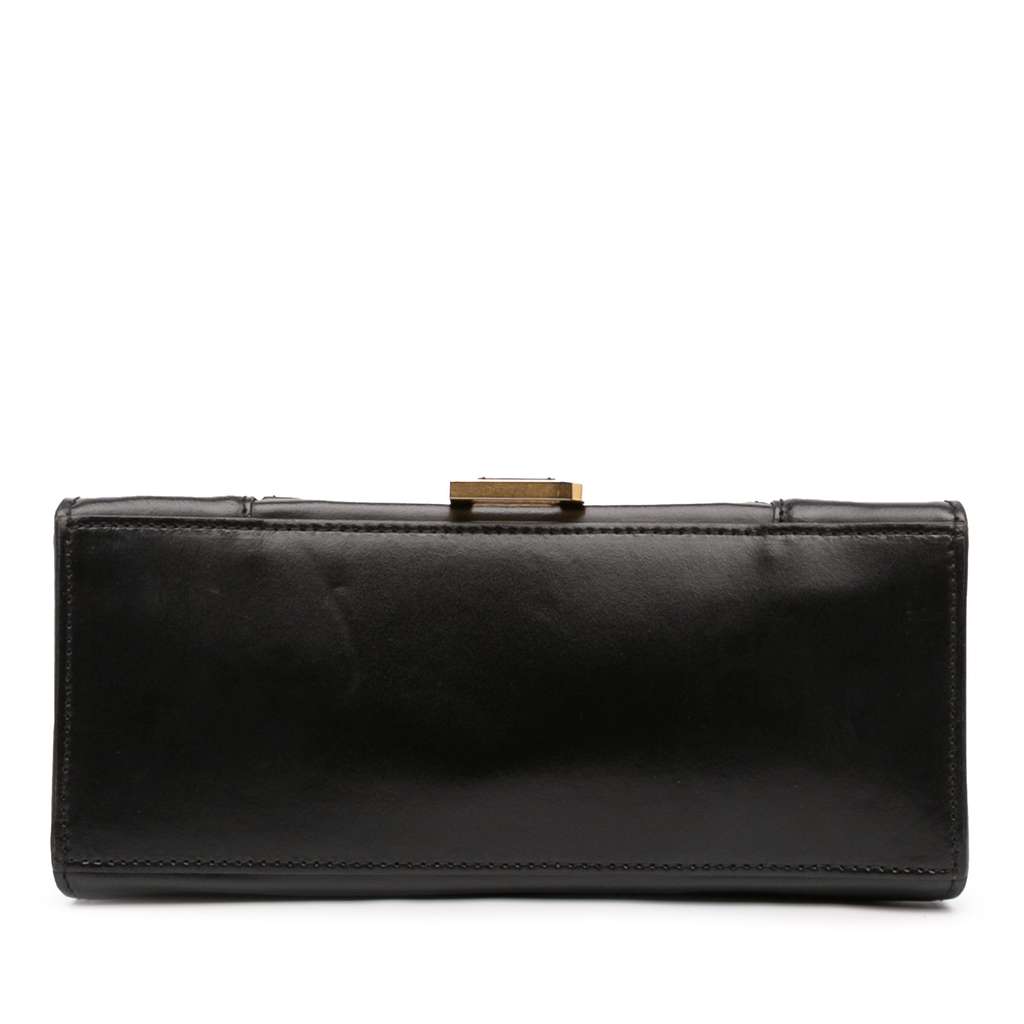 Balenciaga Small Shiny Box Calfskin Hourglass Top Handle Bag - 3
