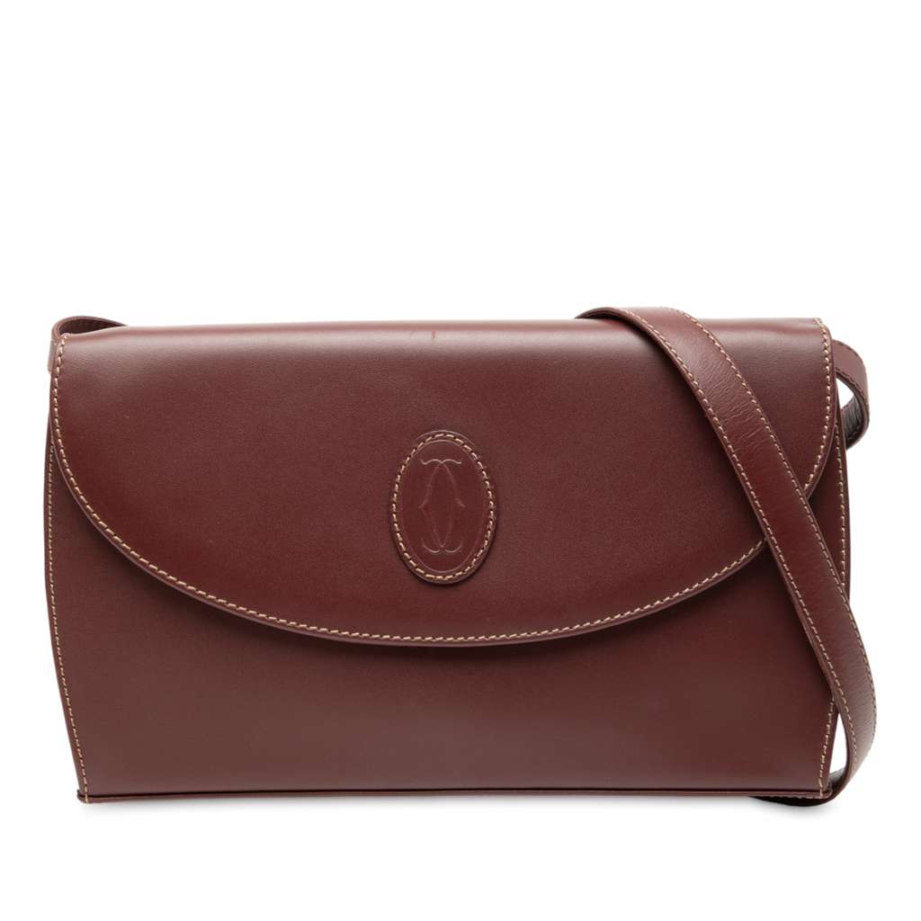 Cartier Leather Must De Cartier Crossbody