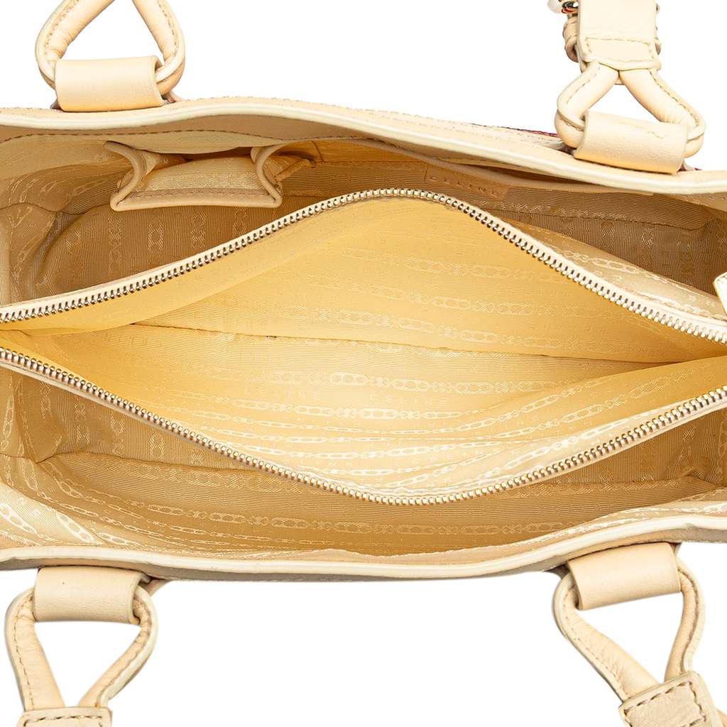 Celine Raffia Boogie Handbag - 4