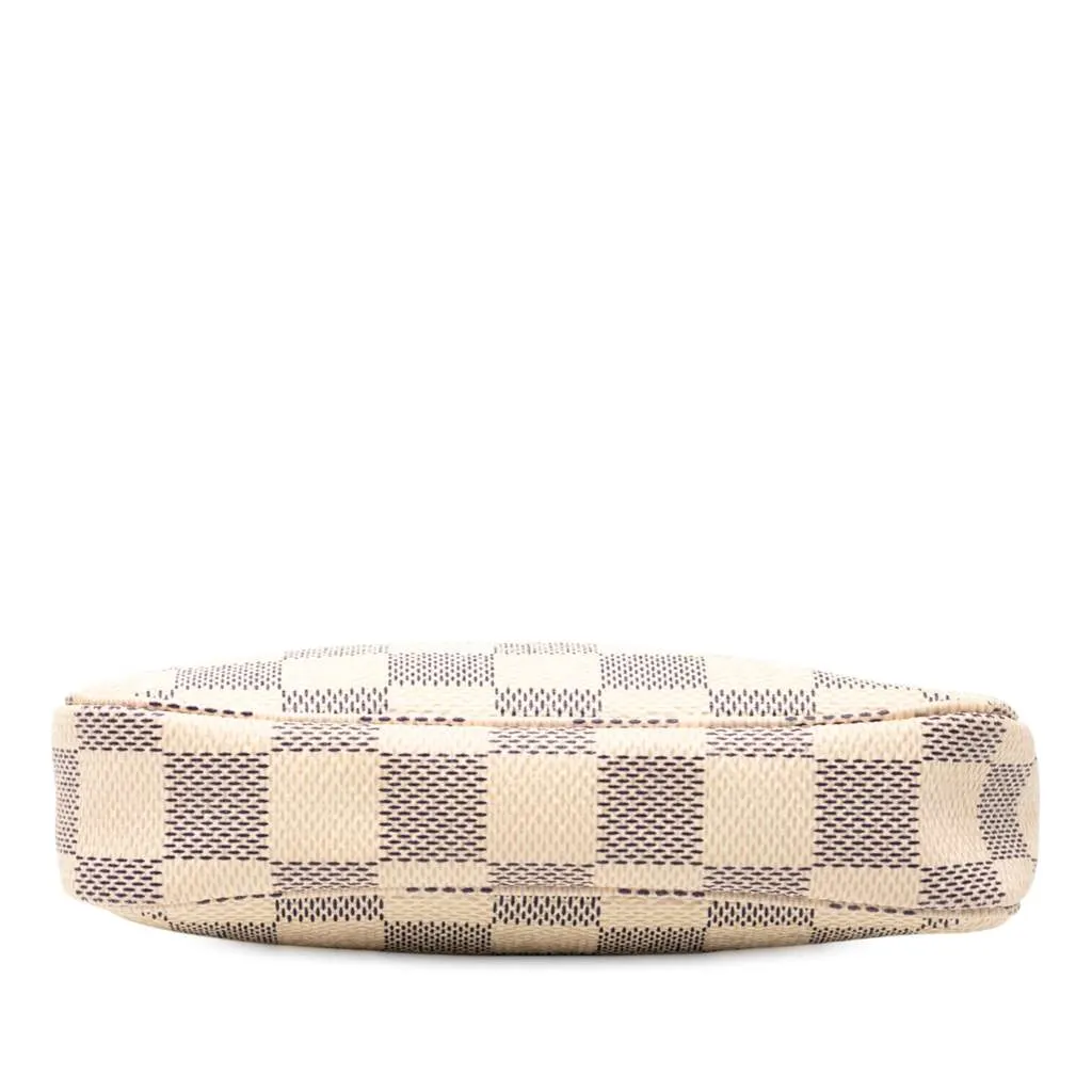Louis Vuitton Damier Azur Mini Pochette Accessoires White Very good - Inside View