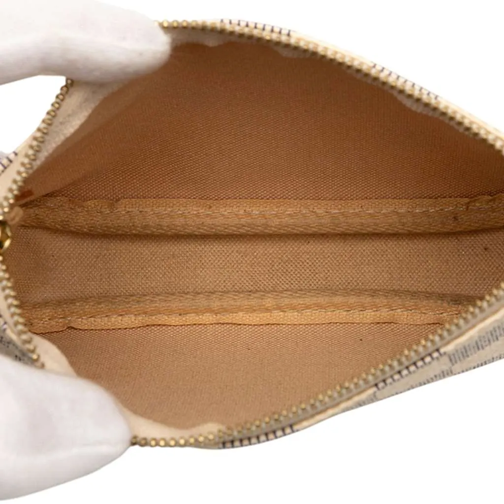 Louis Vuitton Damier Azur Mini Pochette Accessoires White Very good - Model View