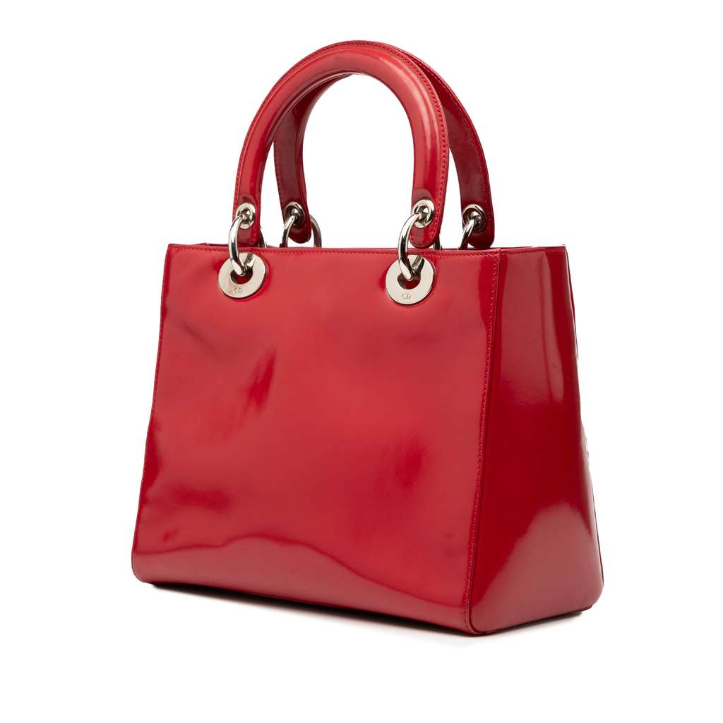 Dior Medium Patent Lady Dior - 2