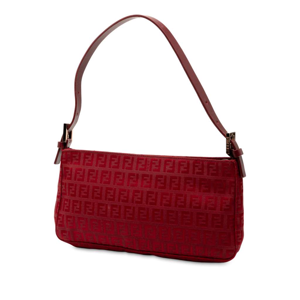 Fendi Zucchino Canvas Pochette - 2