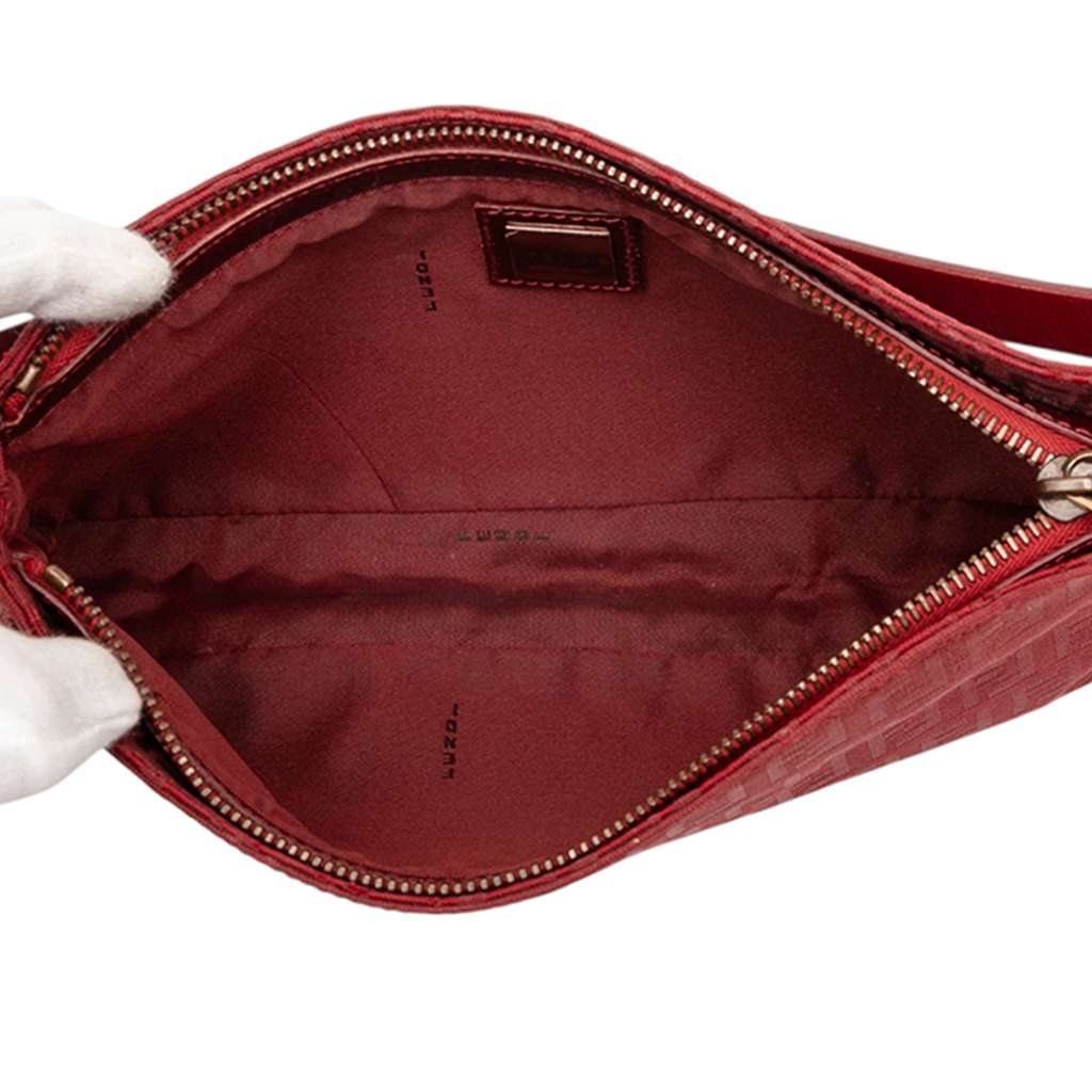 Fendi Zucchino Canvas Pochette - 4