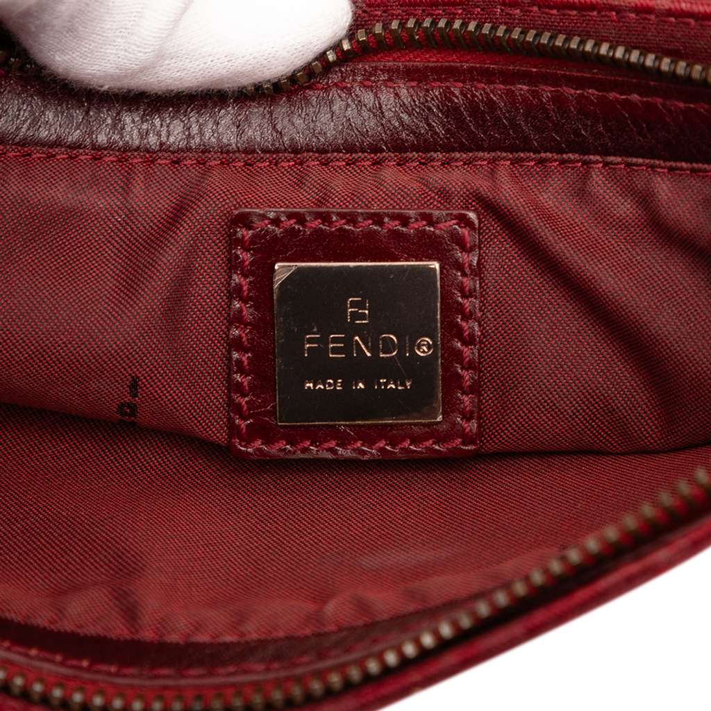Fendi Zucchino Canvas Pochette - 5