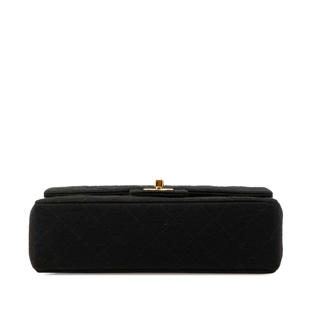Chanel Small Classic Jersey Double Flap - 3
