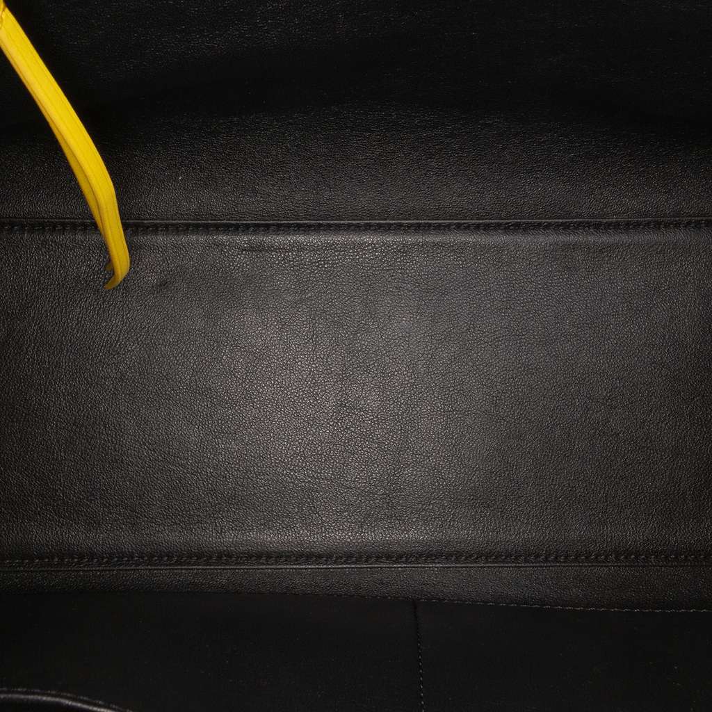 Celine Medium Tricolor Leather Edge Handbag - 4